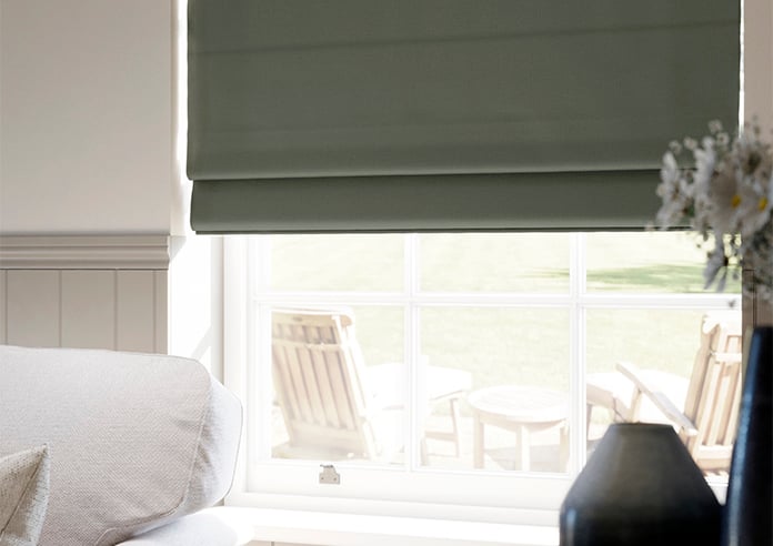 Astoria, Deep Olive - Twist&Fit Roman Blind - Image 5